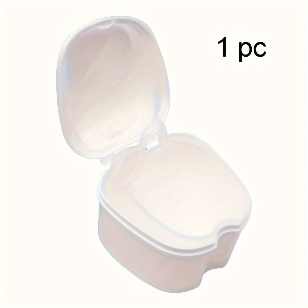 Denture Care Kit with Plastic Case, Built-in Brush and Filter