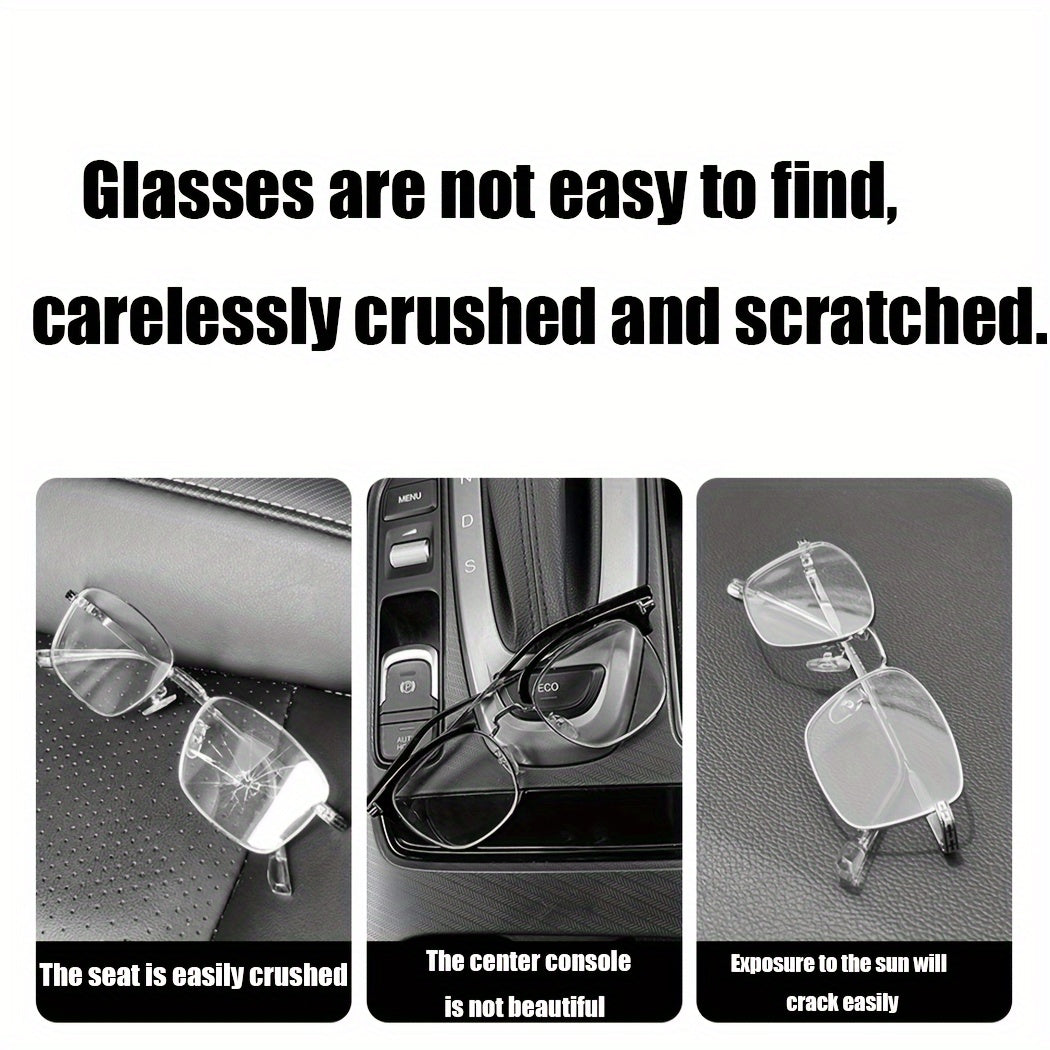 Универсальный органайзер для автомобильных очков из искусственной кожи PU с магнитной застежкой