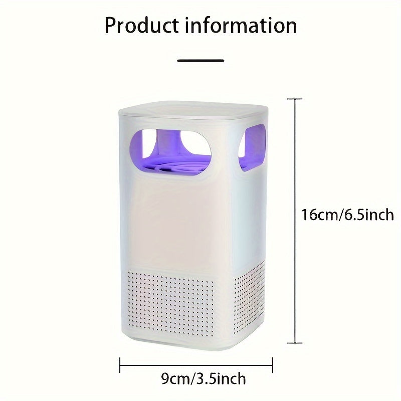 Desktop USB Air Purifier with Blue Light Eliminates Odors Smoke