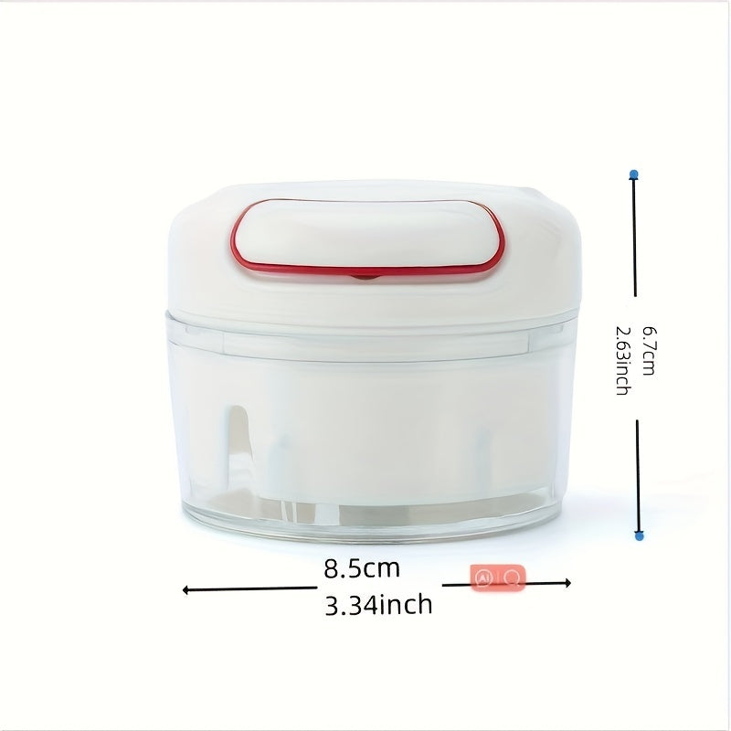 Multipurpose Garlic Masher and Vegetable Cutter Stainless Steel Blades 500ml