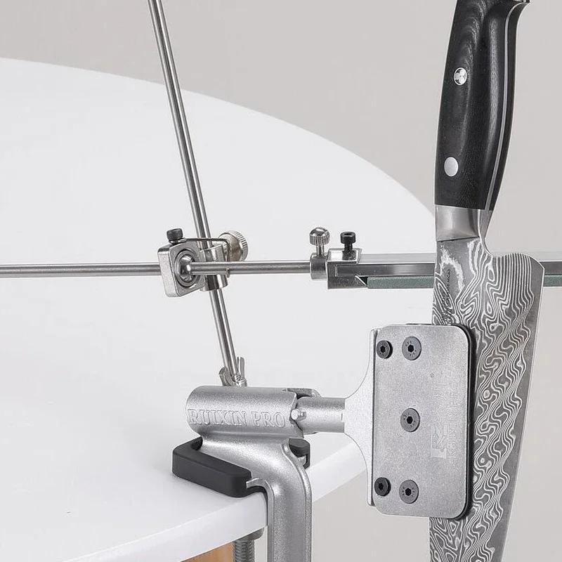 Professional Diamond Knife Sharpening System with Fixed Angle Leather Craft Knife Sharpener, Stainless Steel Construction, Non-Electric, Battery-Free