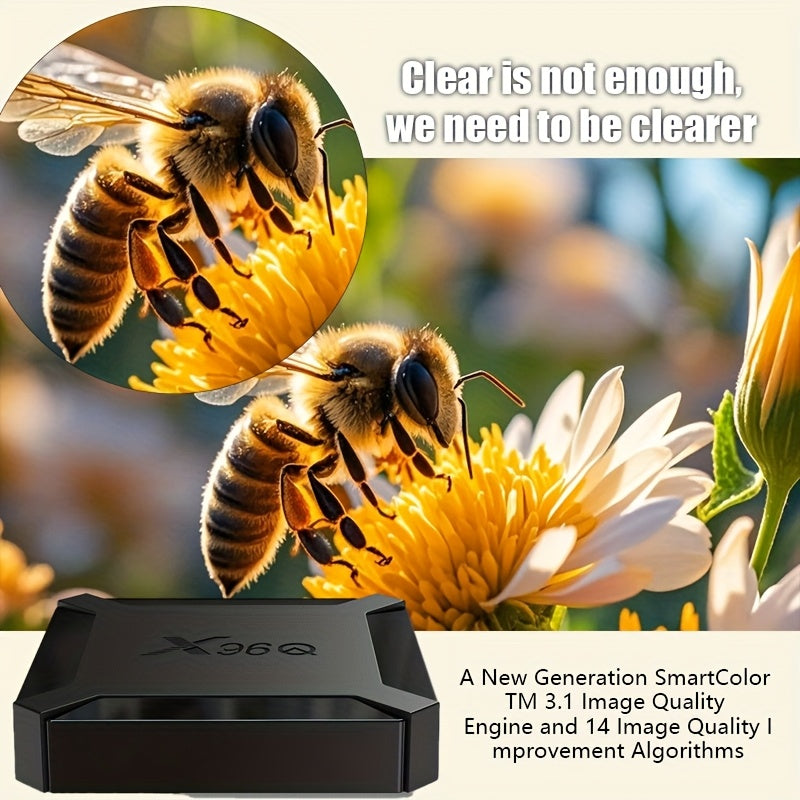 Android 10 Smart TV Box 4K Streaming Quad Core WiFi EU Plug