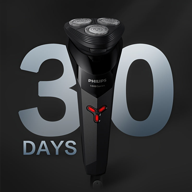 Electric Razor S1113 Waterproof PowerCut Blades ContourFlex Shaving Head Ergonomic Design USB Charging