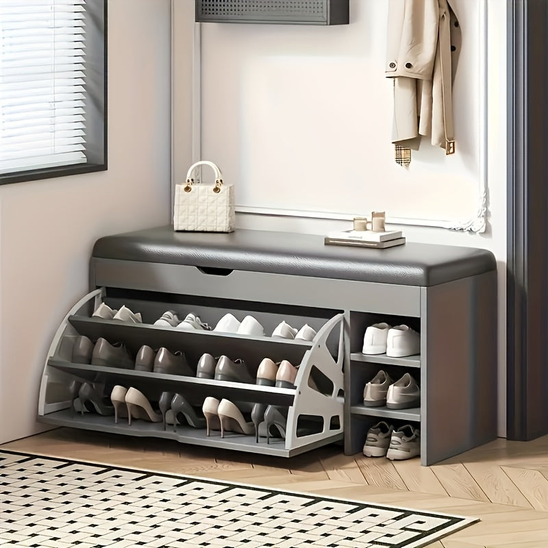 Stainless Steel Under Bed Shoe Rack 3 Tiers Space-Saving Metal Organizer