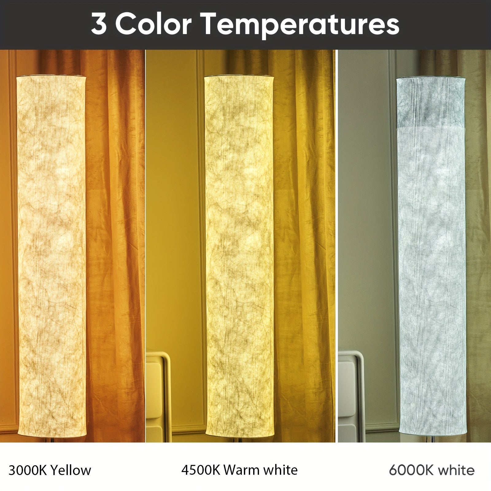 152.4 cm Modern Wooden Floor Lamp with USB Port and Warm Light