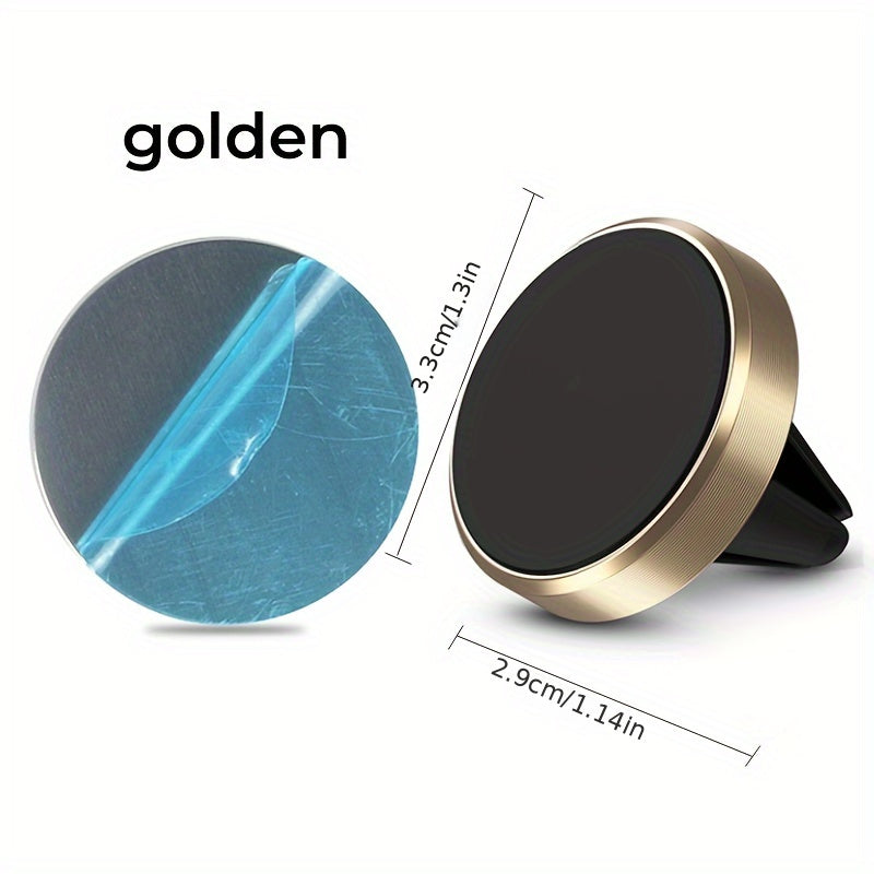 Soporte magnético universal para coche para teléfonos inteligentes negro