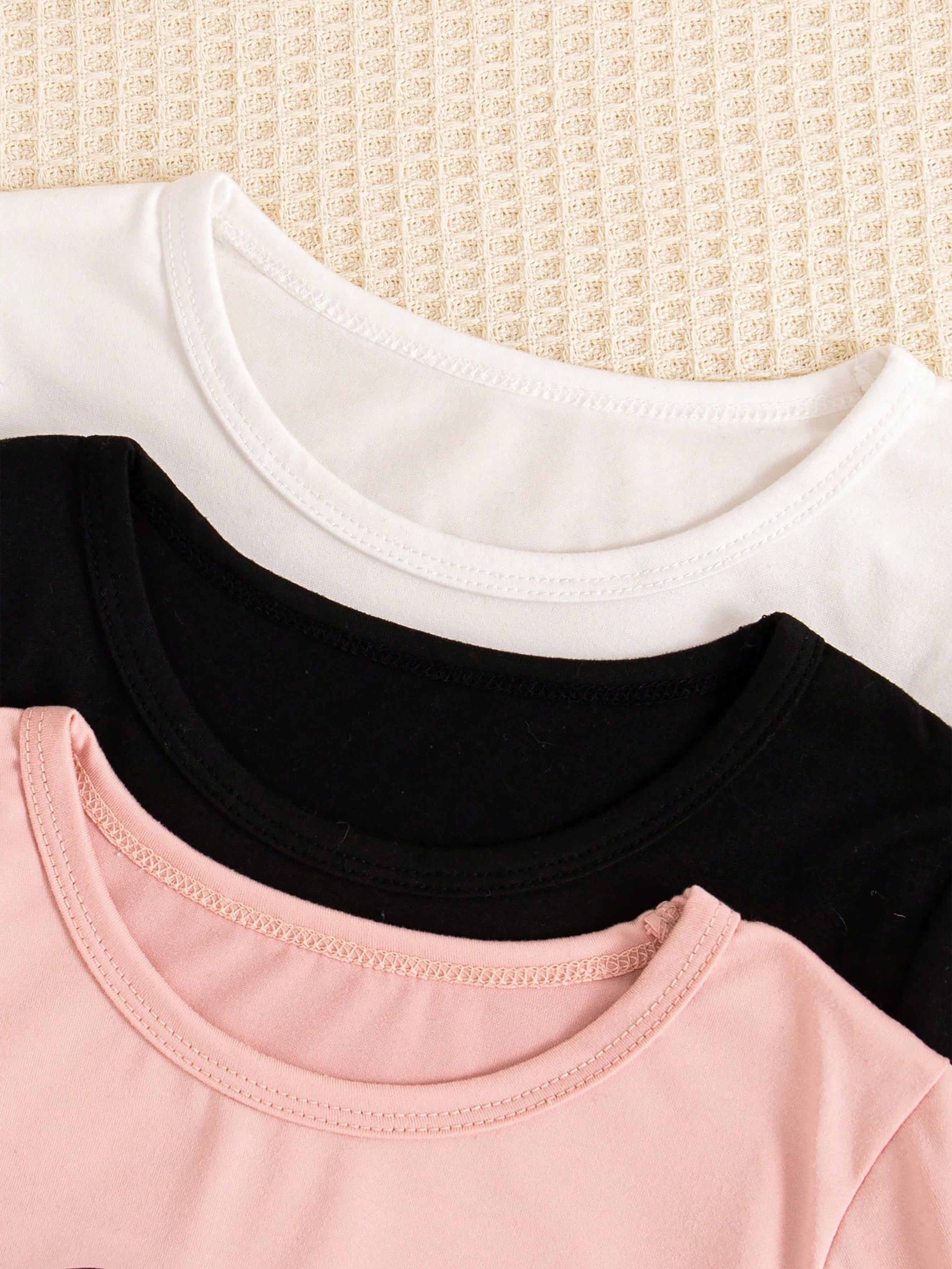 Girls Long Sleeve T-Shirt with Unicorn Print Polyester Spring Fall Regular Fit