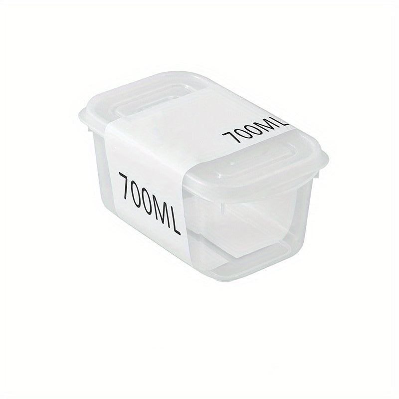 Multi-Size Plastic Food Storage Containers with Soft Lids for Meat Fruits Vegetables