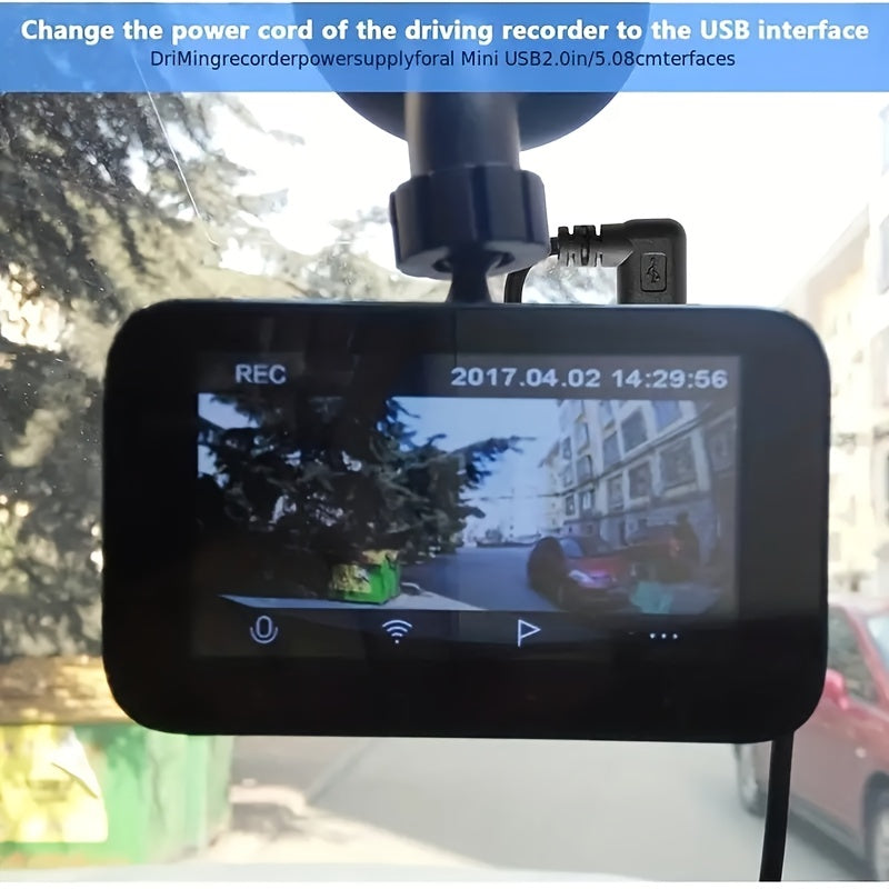 Мини-USB кабель для зарядки 3,5 м A-штекер на Mini-B автомобильный адаптер питания