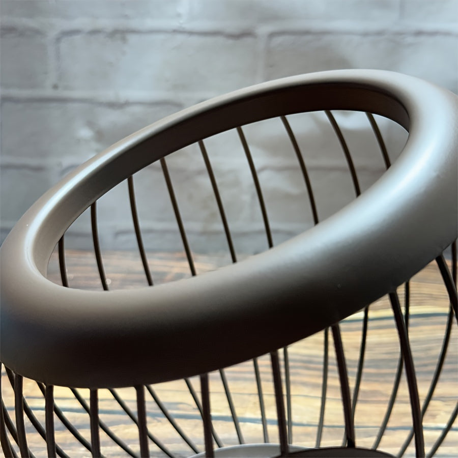 Slanted Iron Coffee Capsule Basket for Organizing and Decor in Living Room