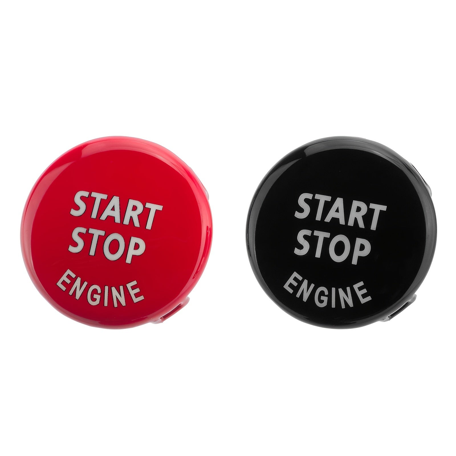 Car Interior Replacement Cover for Start/Stop Engine Button Non-slip