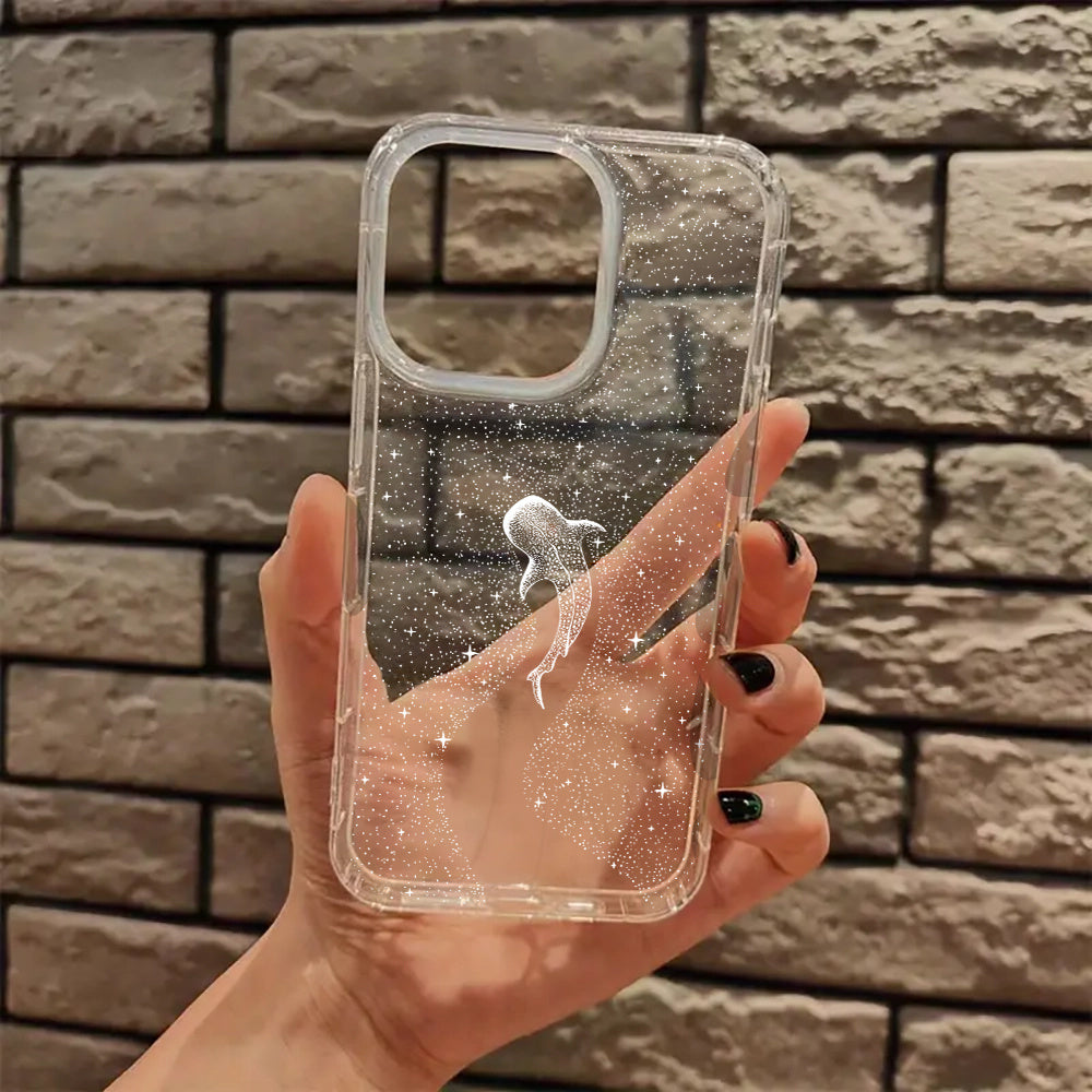 Морской арт эстетичный прозрачный TPU чехол для iPhone 11 12 13 14 15 Pro Max XR