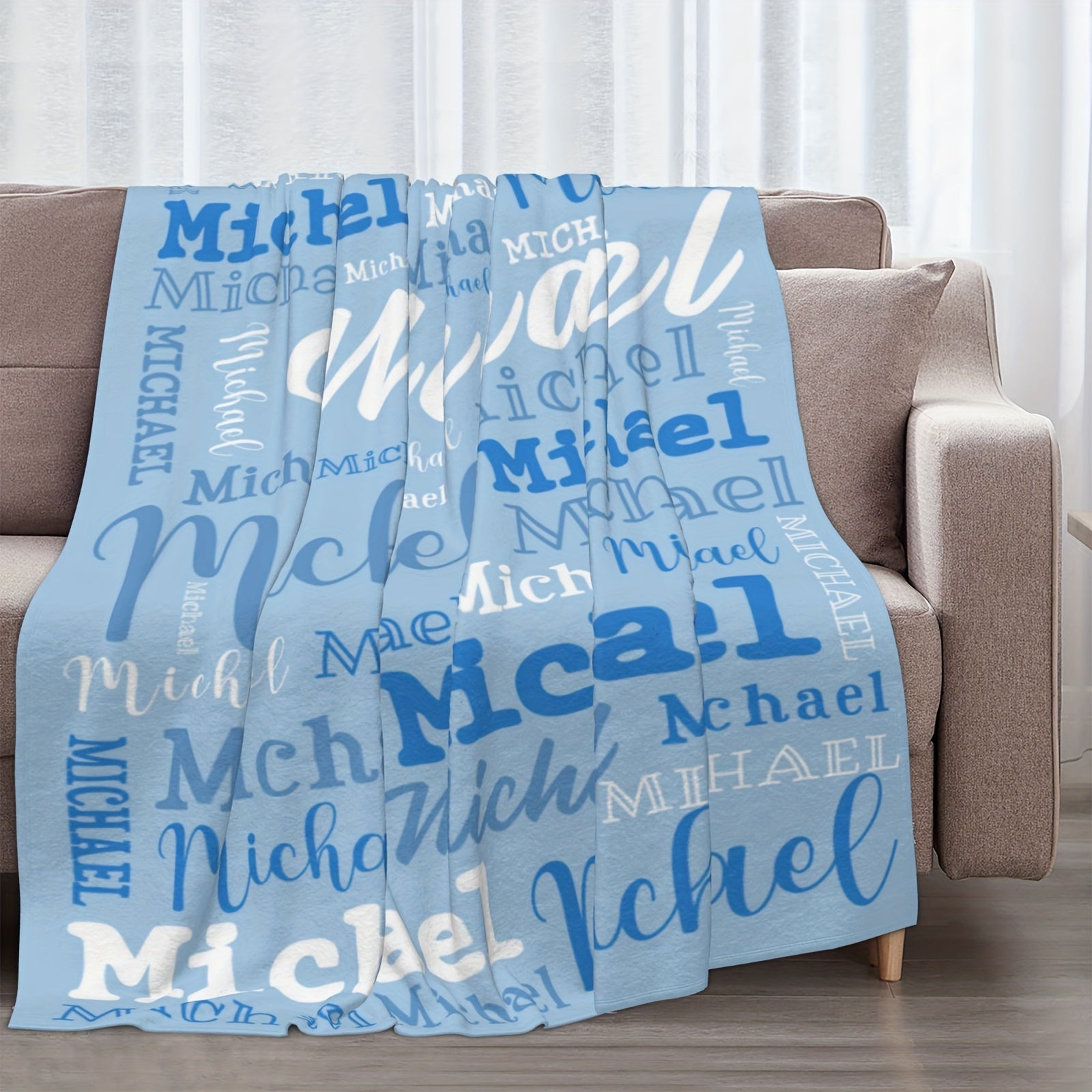 Soft Flannel Throw Blanket for Relaxing Naps and Office Chairs, Adorable Patterns