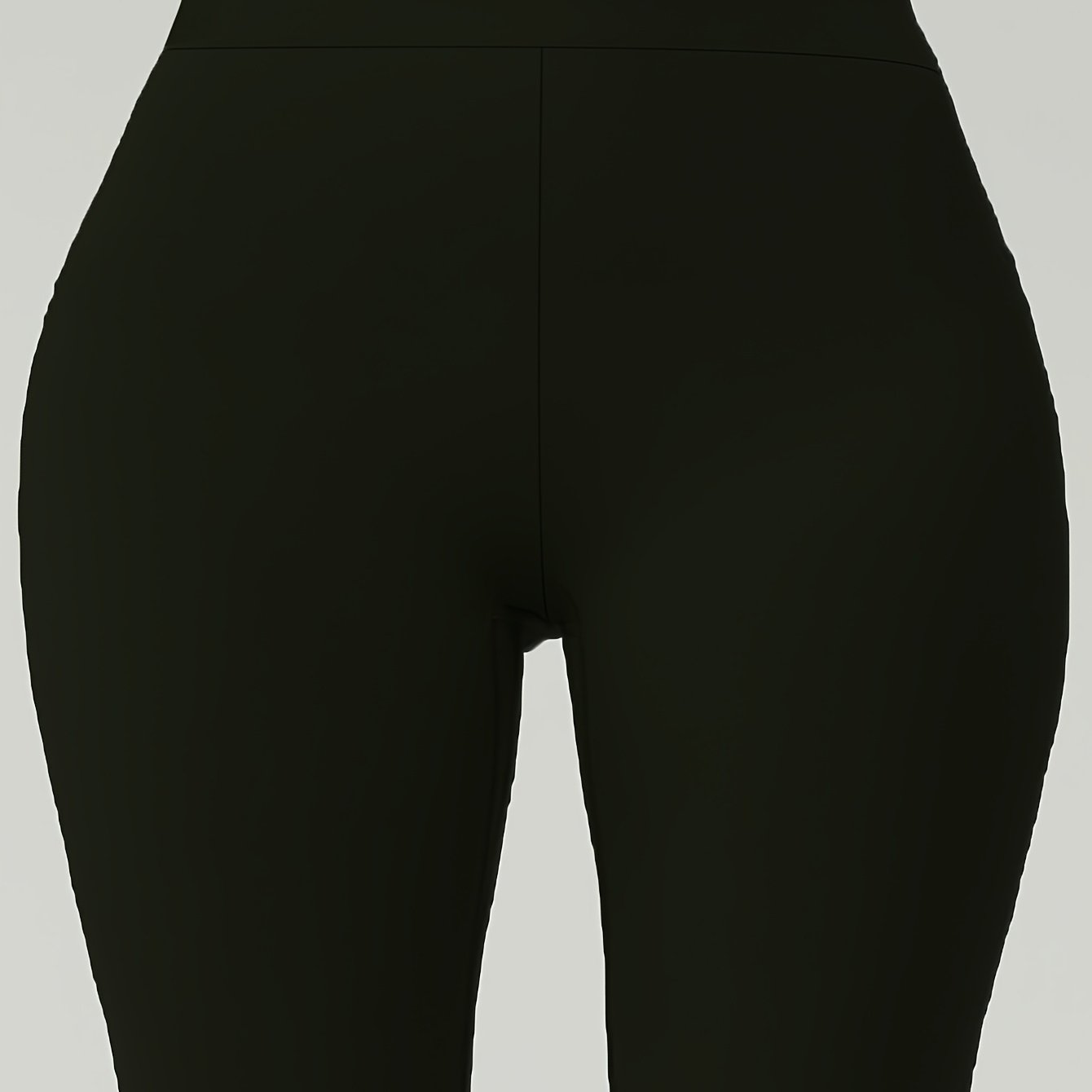 Удобные спортивные леггинсы для женщин больших размеров, эластичные, черные