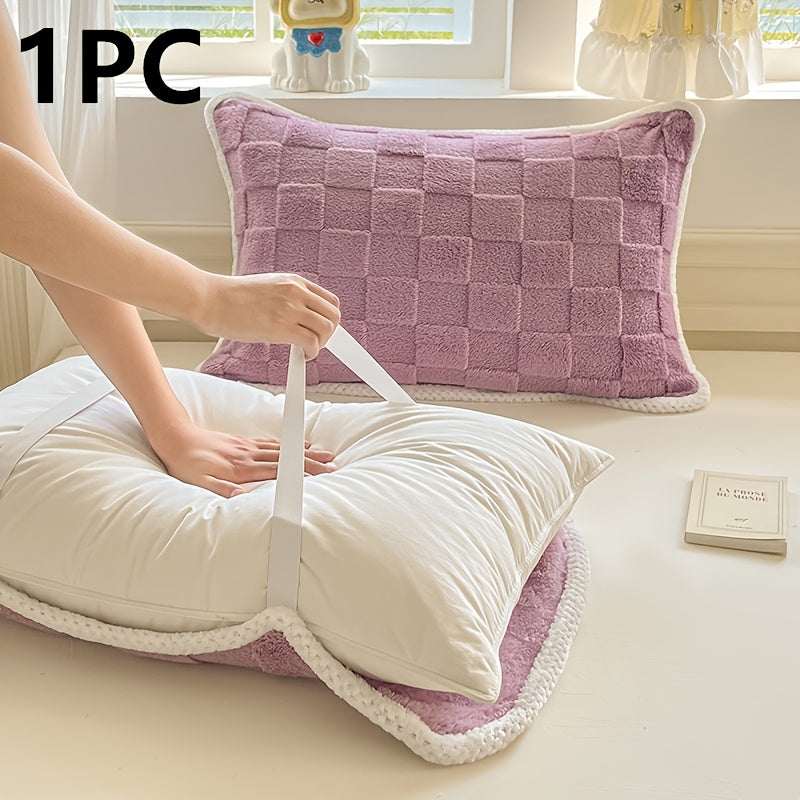 Waterproof Pillow Protector 48x79cm Taffeta Polyester Machine Washable