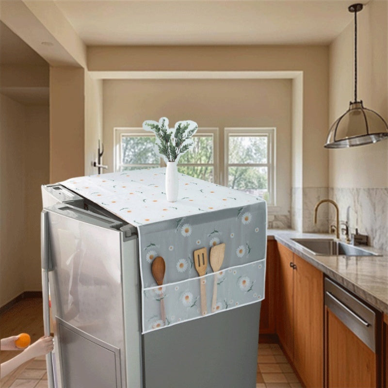 Dust-Proof Tablecloth for Appliances Dustproof Cover for Refrigerator and Home Protection