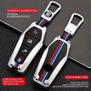 Car Key Cover Protector for All-Series, Durable Silicone, Universal Fit