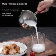 300ml Stainless Steel Mini Saucepan for Heating Oil Milk and Melting Chocolate
