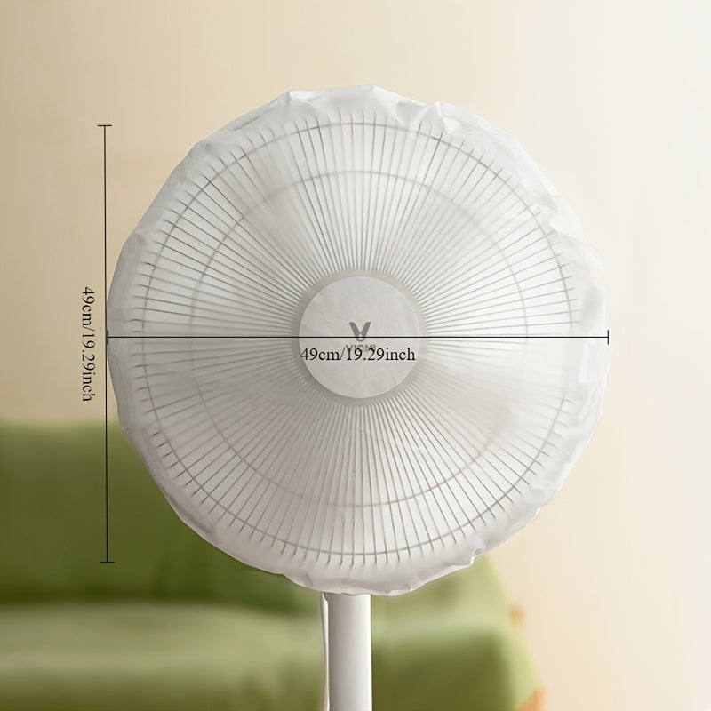 Electric Fan Dust Cover Waterproof All-Weather Universal Fit Elastic Retrievable