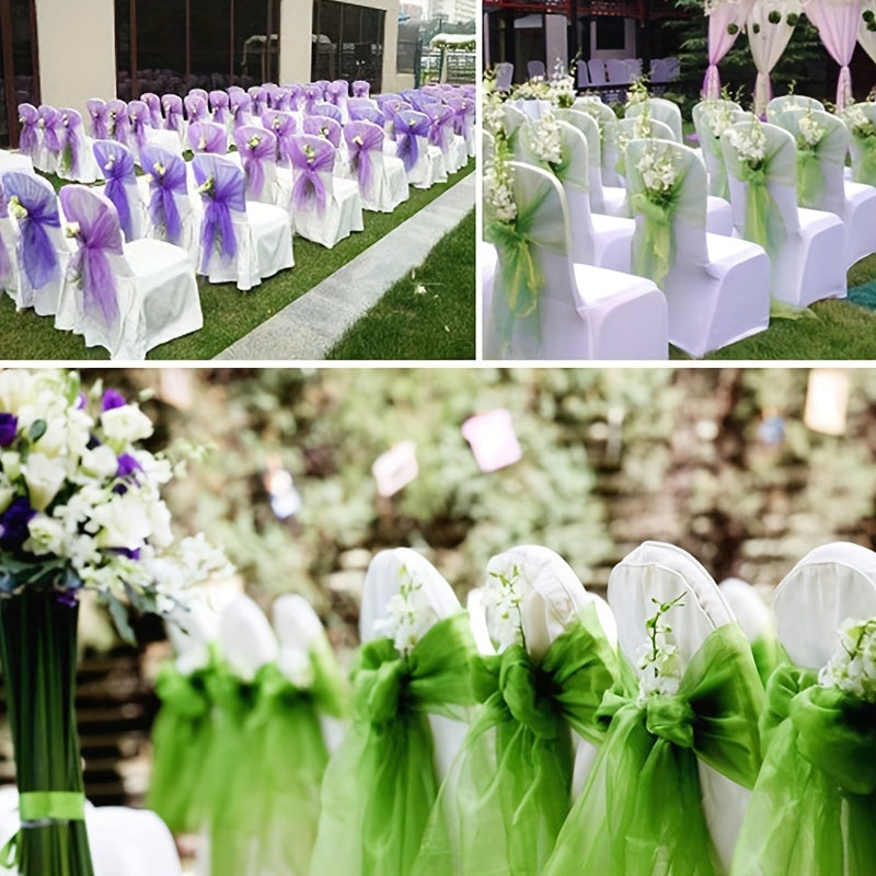 Vibrant Organza Tulle Sheer Backdrop Curtain 10m Colorful Swirl Patterns for Events