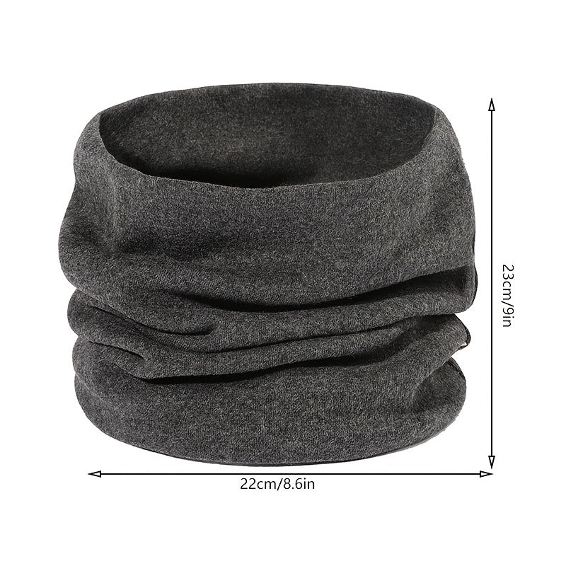 Knitted Scarves for Men and Women Warm Autumn Winter Pullover Neck Sleeves