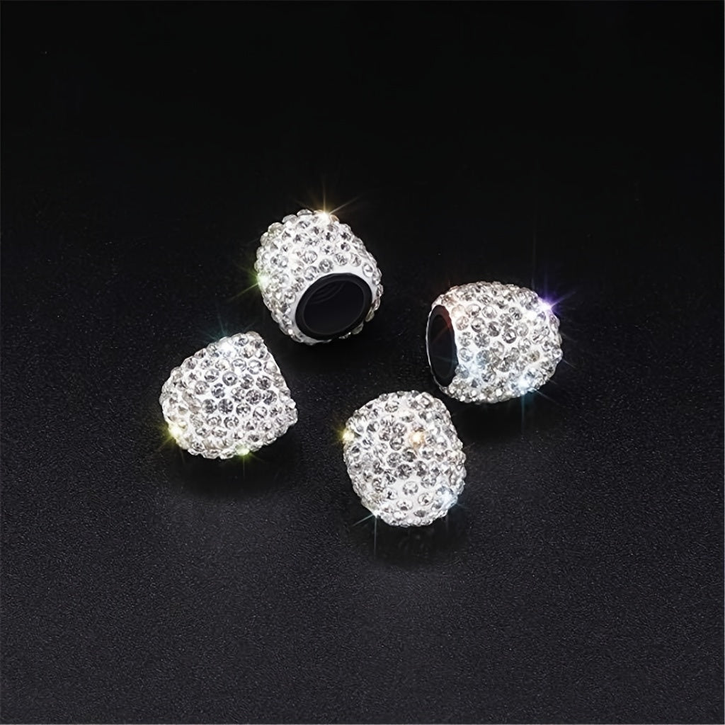 4 шт. алмазных керамических колпачков для автомобильных вентилей, водяных сверл, колпачков для шин