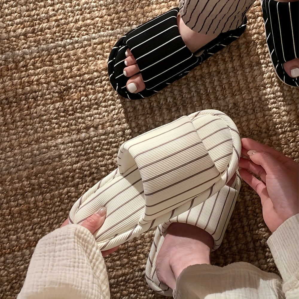 Women's Indoor Slip-On House Shoes All-Season Non-Slip Cushioned Comfort