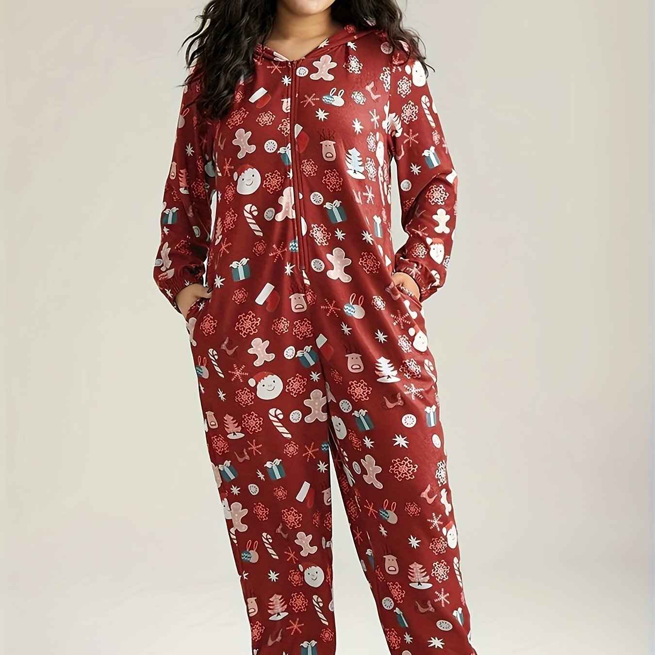 Women Casual Cotton Body Suit Pajamas with Sleeveless Design