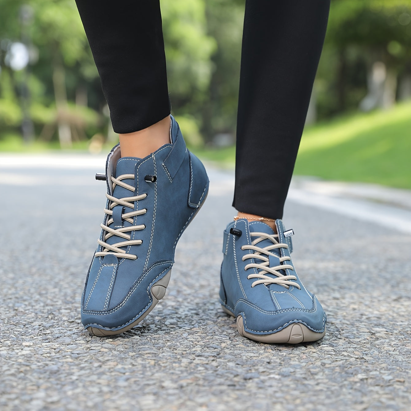 Unisex Casual Lightweight Sports Shoes Short Boots Black Size 9