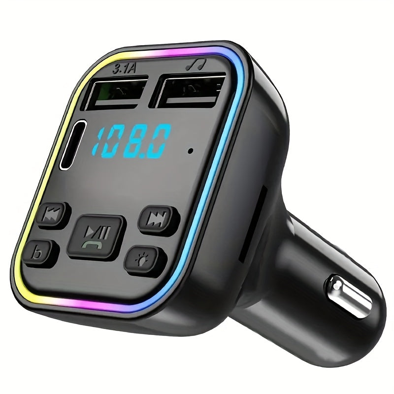 Car Accessories Wireless FM Transmitter Dual USB Car Charger