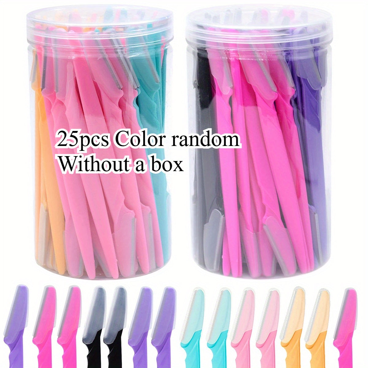 Set de maquinillas de hueso para mujer 5/10/15/20/25/30 piezas Afeitadoras faciales y corporales