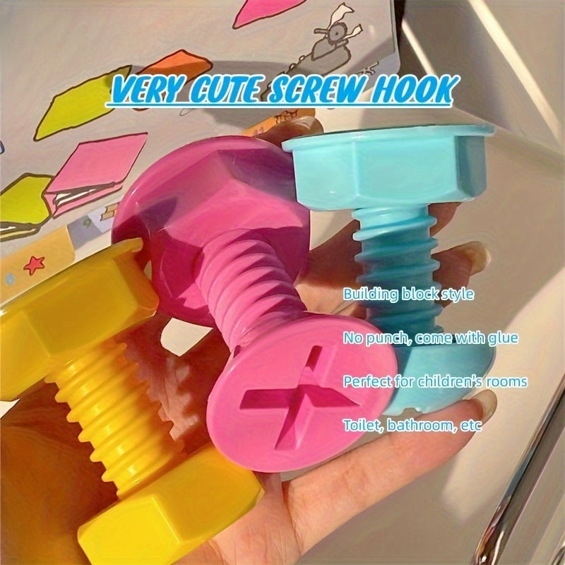 Durable Wall Hooks for Hanging Bags and Decor Adhesive Punch-Free Wall Hangers