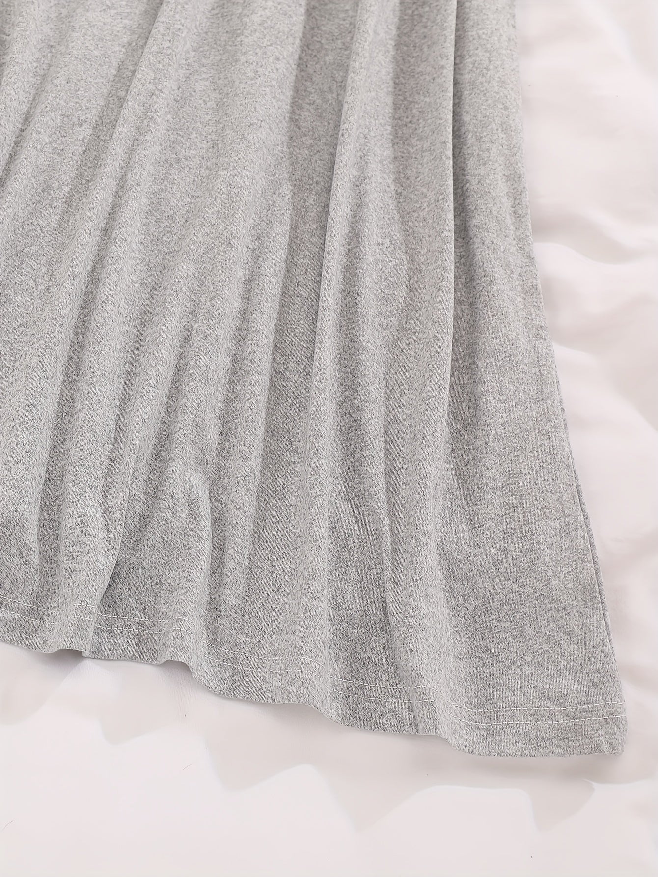 Набор женских ночных рубашек больших размеров, хлопковый однотонный трио