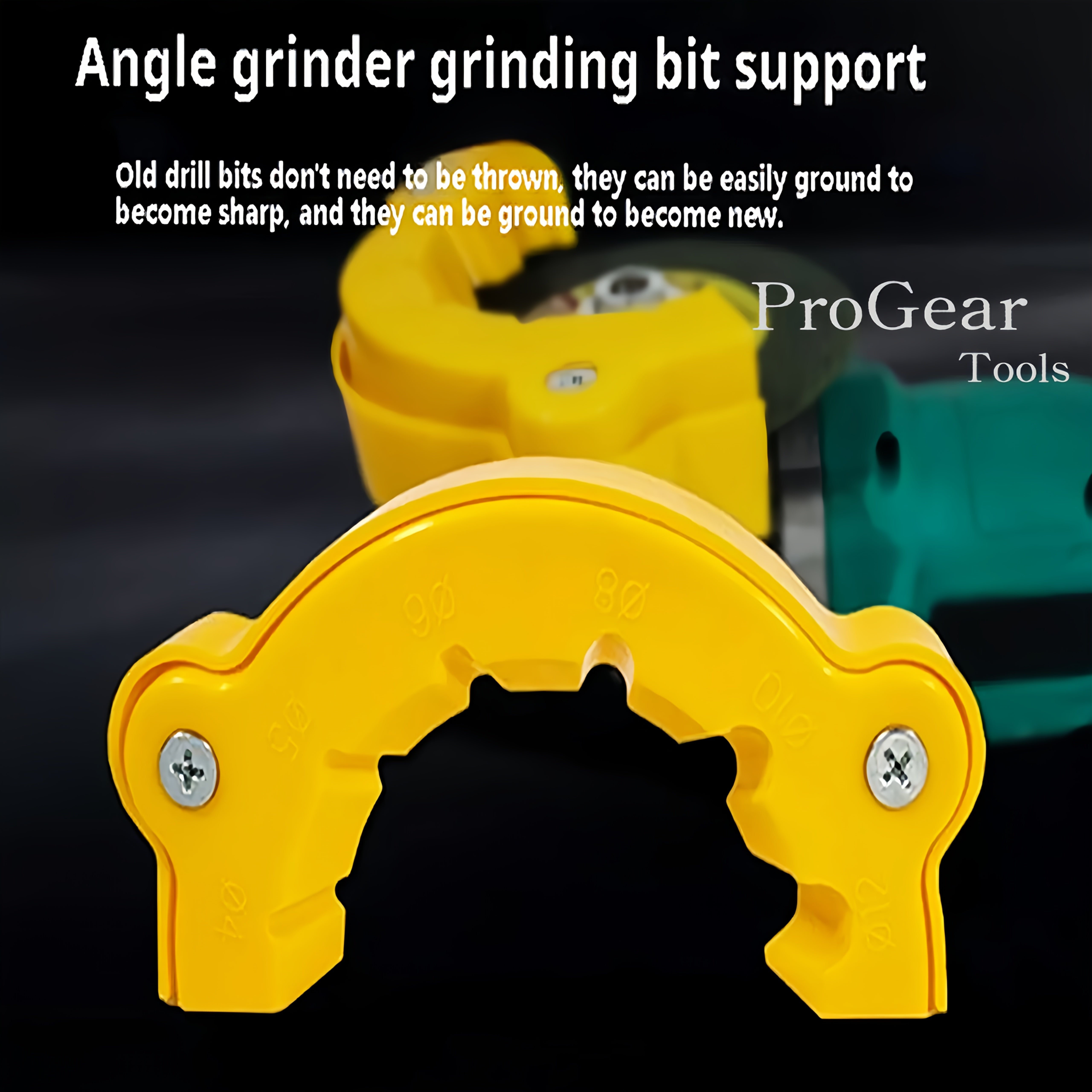 Universal Drill Bit Sharpener for All Drill Bits and Angle Grinder Accessories