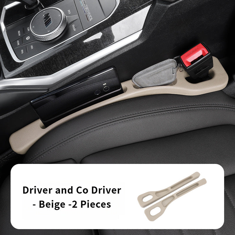 2 ta avtomobil o'rindig'i bo'shlig'ini saqlash uchun qopqoqsiz, suv o'tkazmaydigan ichki tashkilotchi