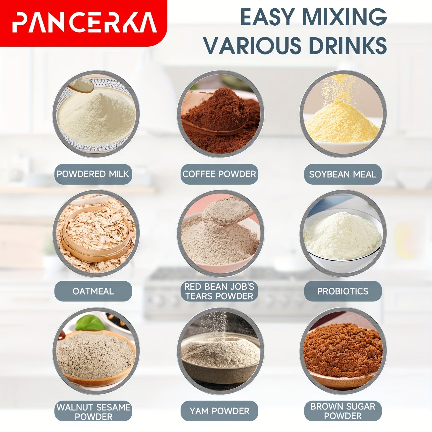 Avtomatik aralashtiradigan qahva stakani, harorat ko'rsatkichi bilan, oq rang, sayohat uchun mug