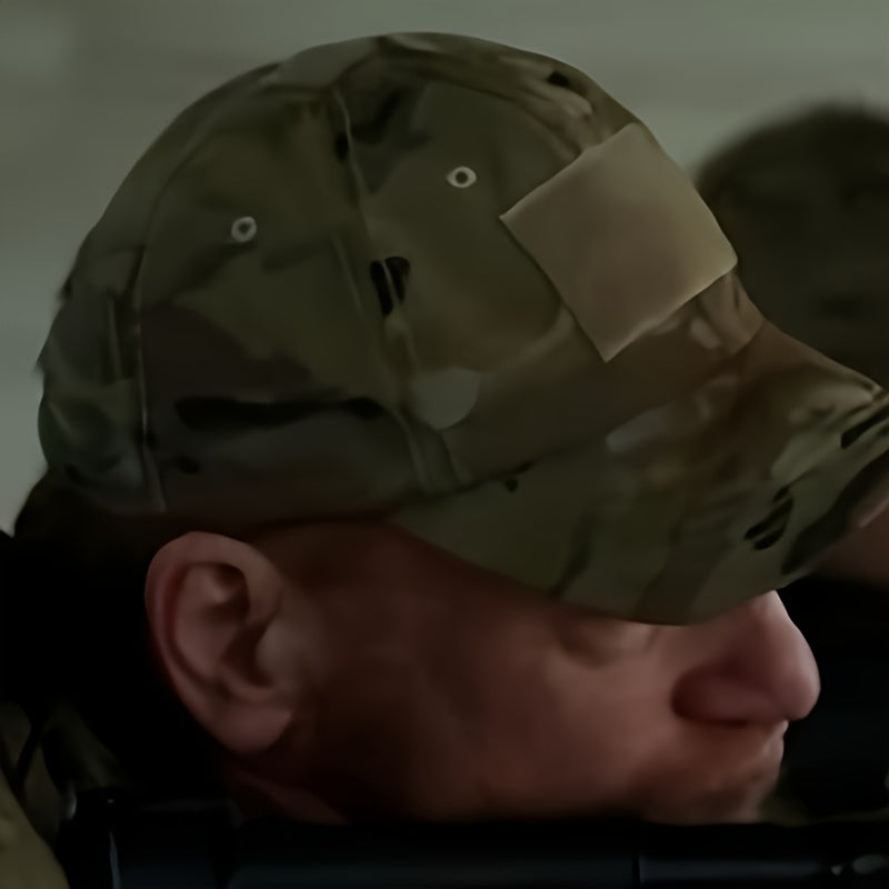 Gorra de béisbol con camuflaje y protector de cuello refrescante, protección UV para hombres y mujeres, actividades al aire libre