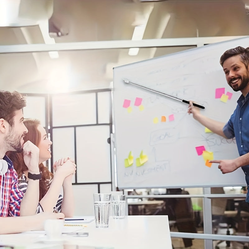 1 dona Telescopic O'qituvchi Ko'rsatgichi Boshlang'ich va Maktabgacha Ta'lim O'qituvchilari uchun, Turli Ranglarda Sinf Ta'minotlari.