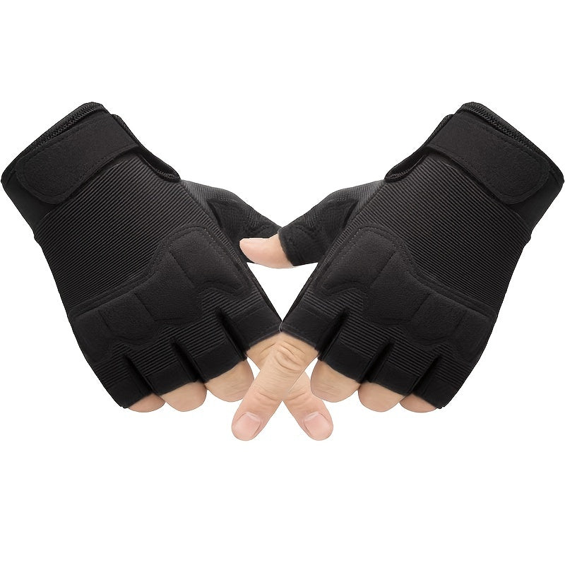Unisex Half-Finger Sports Gloves for Cycling Fitness Outdoor Activities Fishing