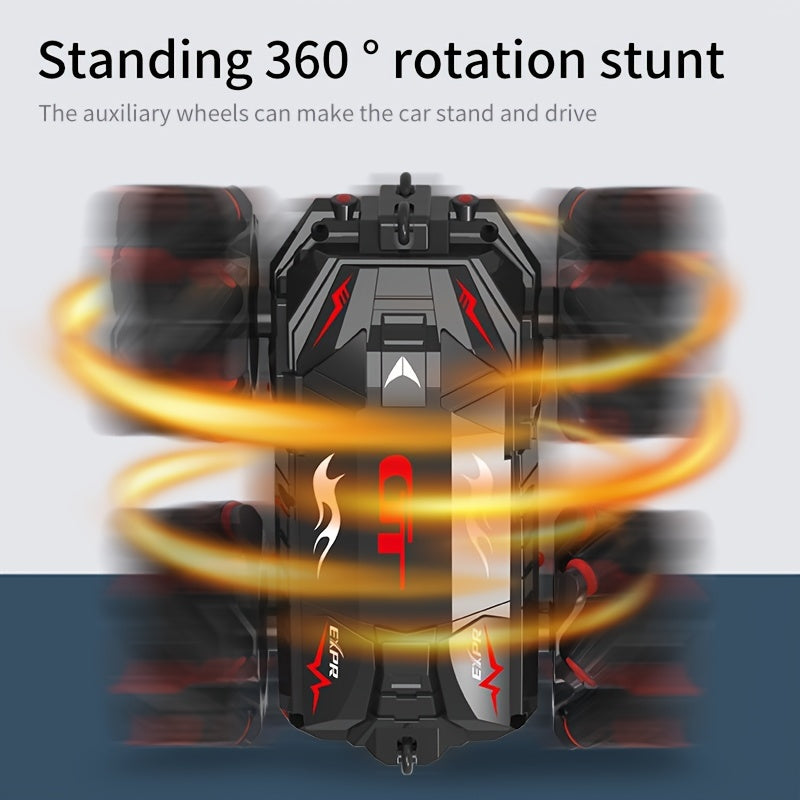 High-Speed All-Terrain Remote Control Car for Kids with Gesture Sensing Lights and Sounds Rechargeable