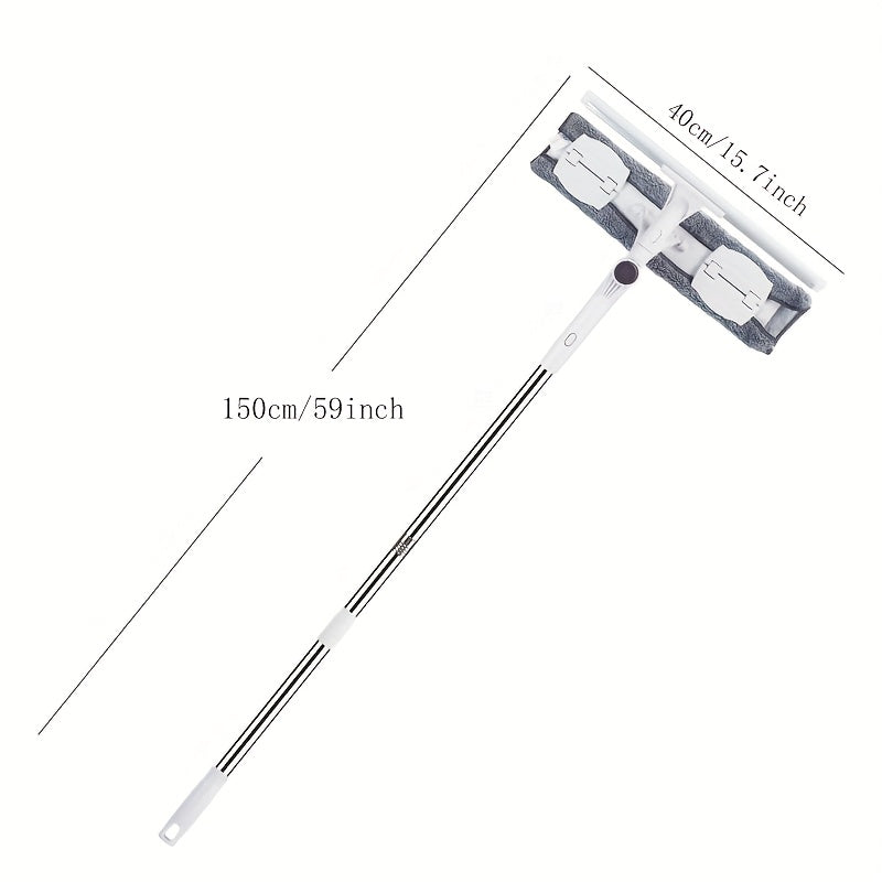 Cleaning Scraper Brush with Silicone Metal Plastic for Multi-Surface Cleaning Household Tool