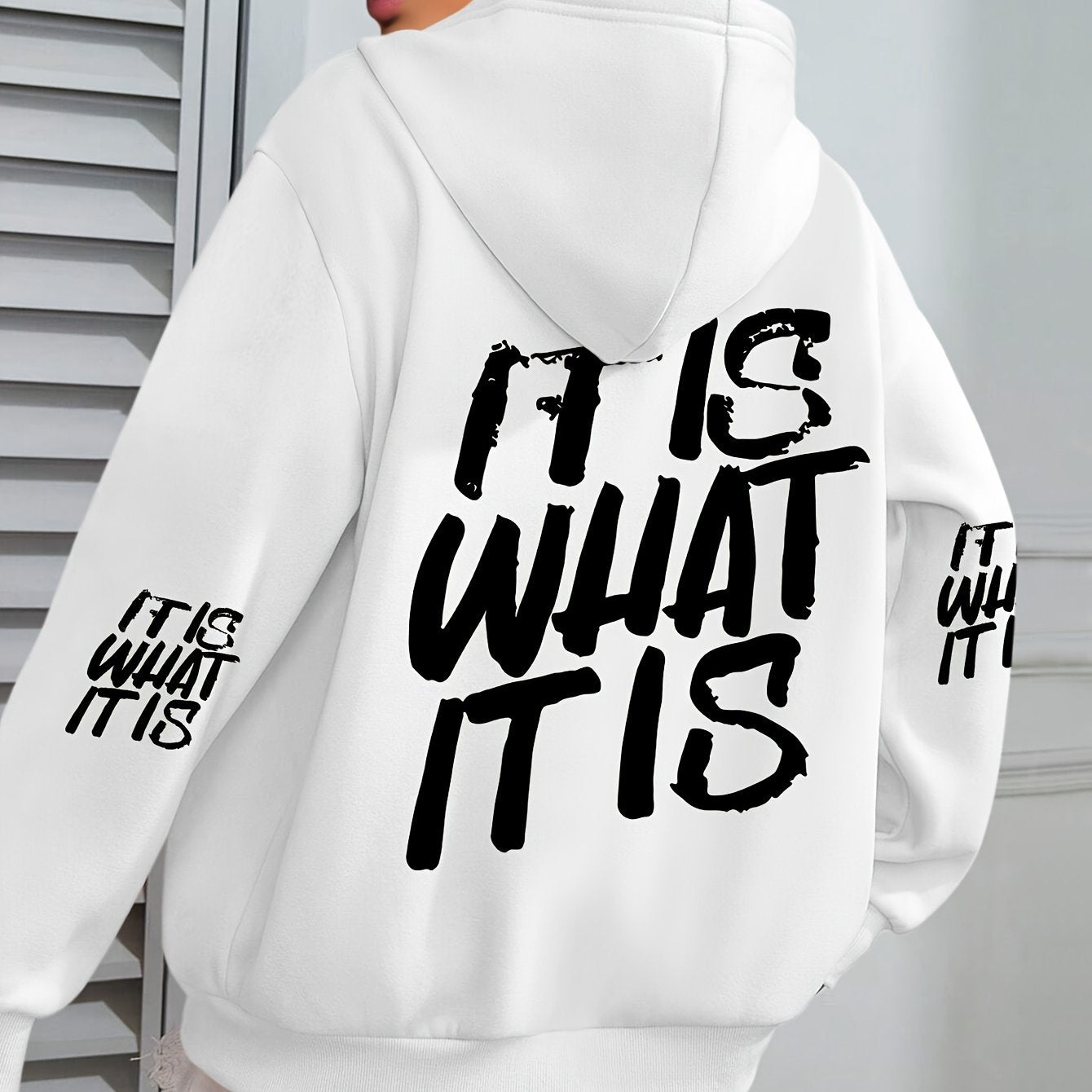 Толстовка женская оверсайз с длинными рукавами, карманами, повседневная толстовка для осени и зимы