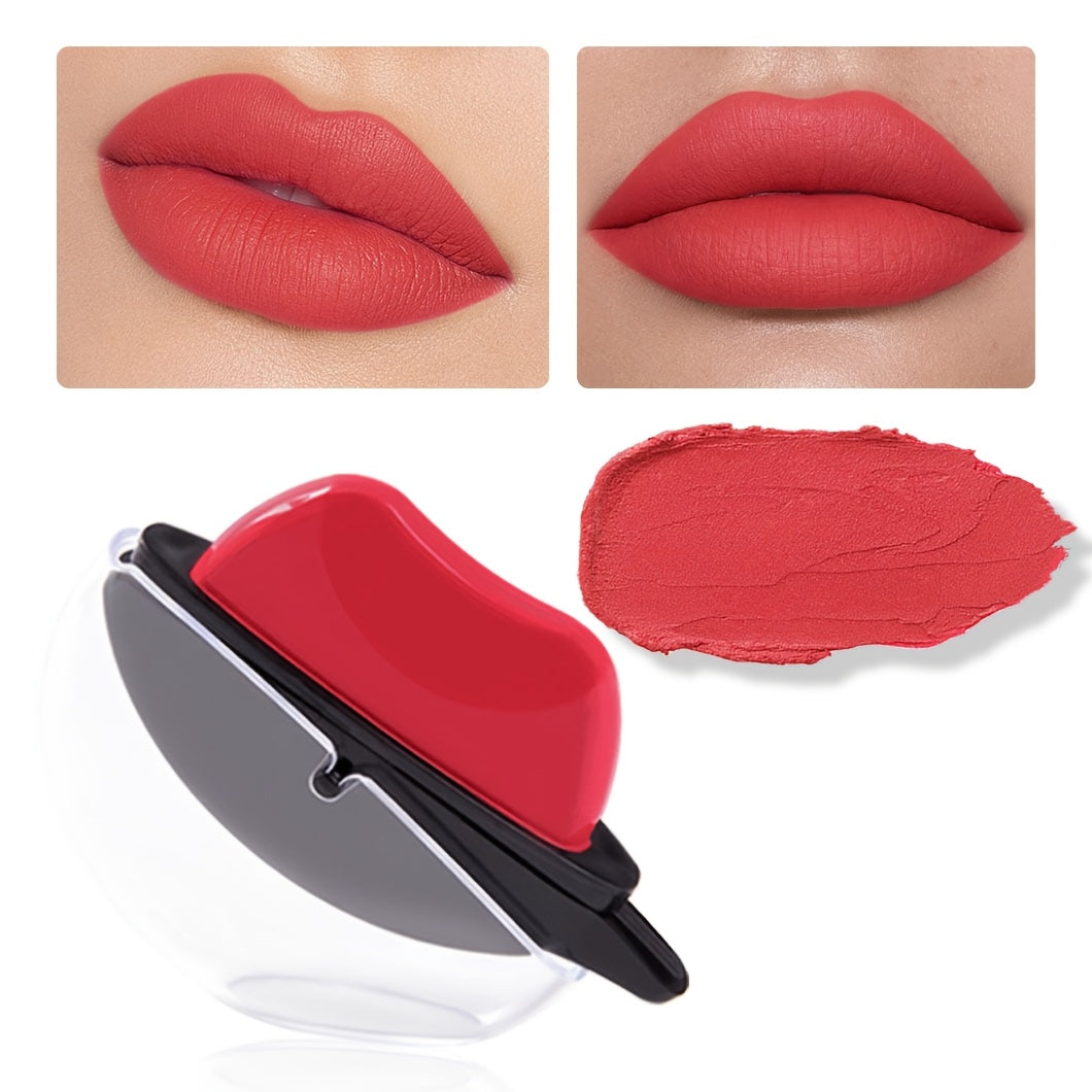 Matte Lipstick Paste for Adults Long-Lasting Moisturizing in Berry Pink Red Shades