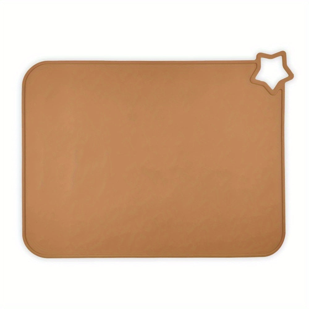 Individual de silicona para cocina, impermeable, resistente al aceite, fácil de limpiar, resistente al calor