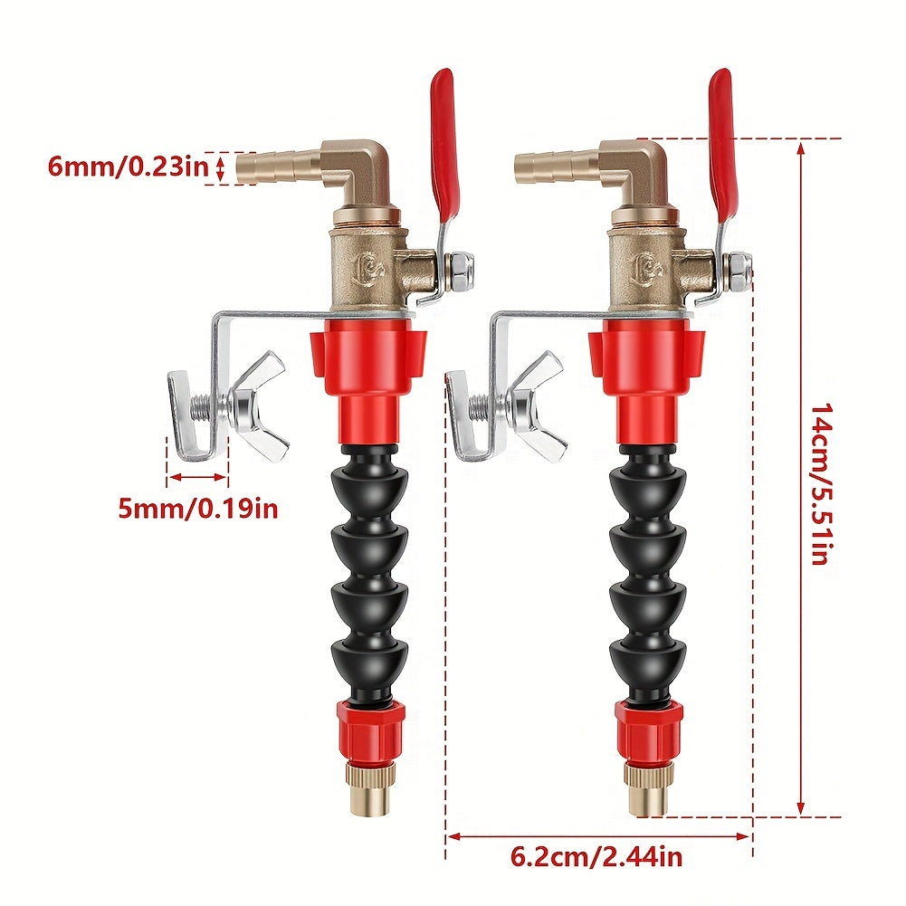 Universal Water Spray Nozzle Dust Remover for Marble Brick Tile Cutting