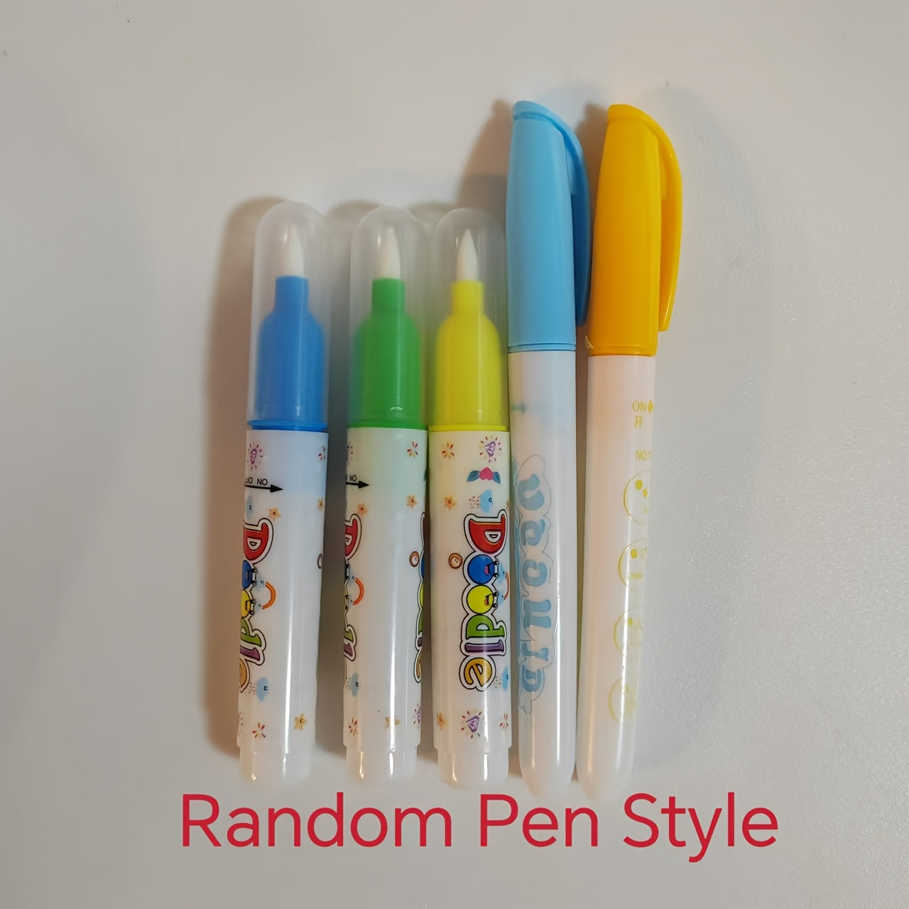 Watercolor Magic Coloring Book for Kids 8 Pages with Watercolor Pen