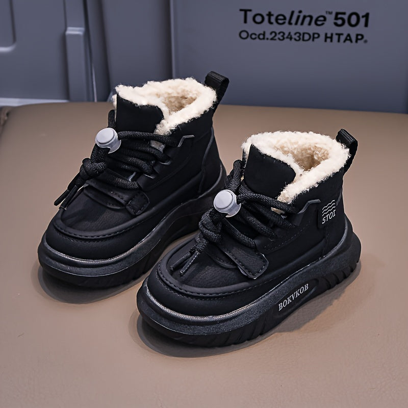 Детские высокие кеды для скейтборда для мальчиков и девочек, малышей, нескользящие, повседневные, уличные кроссовки