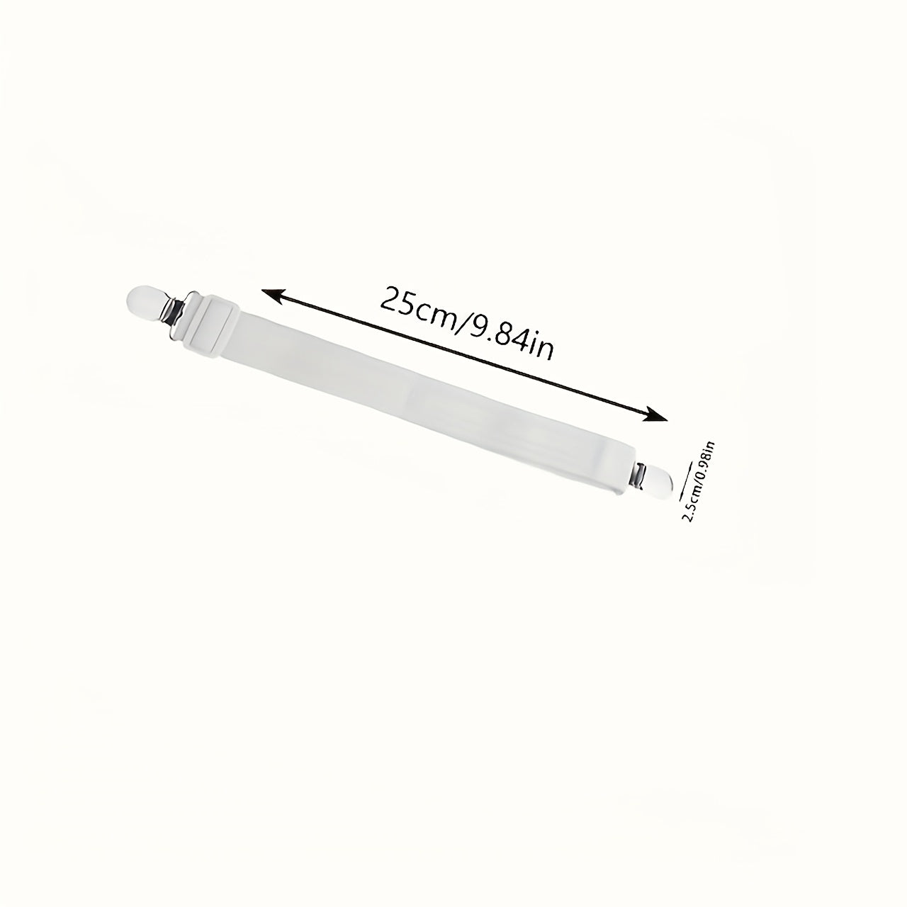 Adjustable Bed Sheet Grippers Set of 4 Non-Slip Clips for Mattresses and Sofas