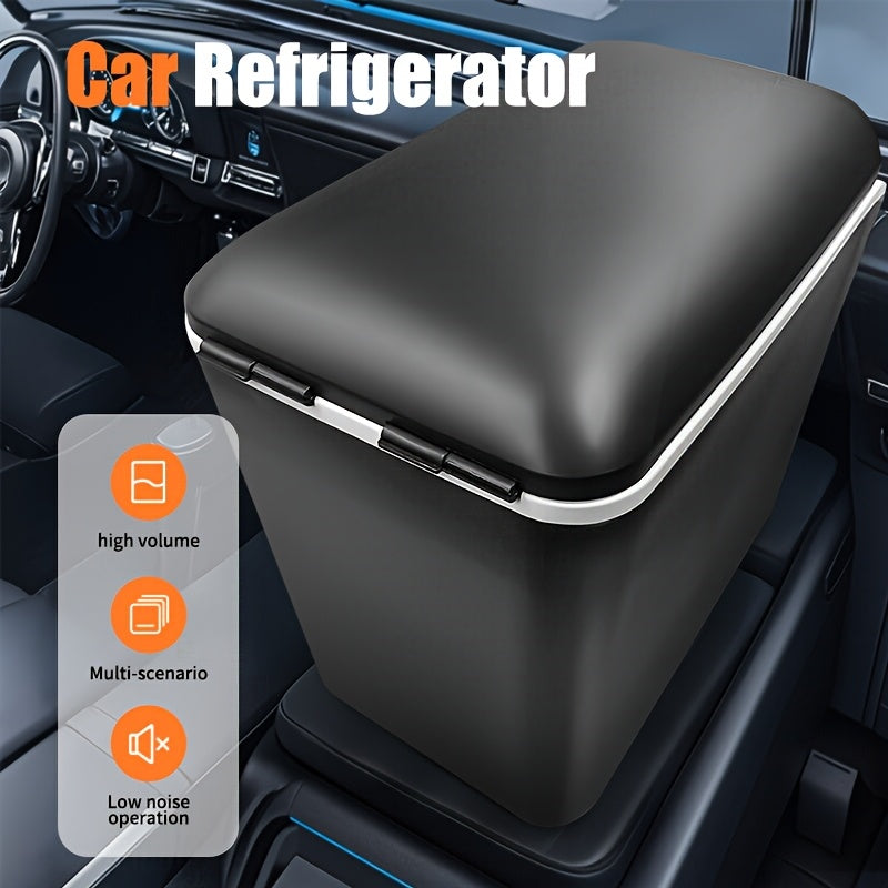 Mini transport sovutgichi 7.5L Portativ Kompakt Oq Kulrang Sayohat Kamping Muzlatgich