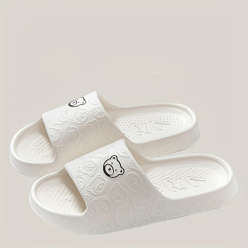 Женские тапочки-слипоны из EVA с амортизацией, противоскользящие, для дома и улицы, мягкие домашние обувь